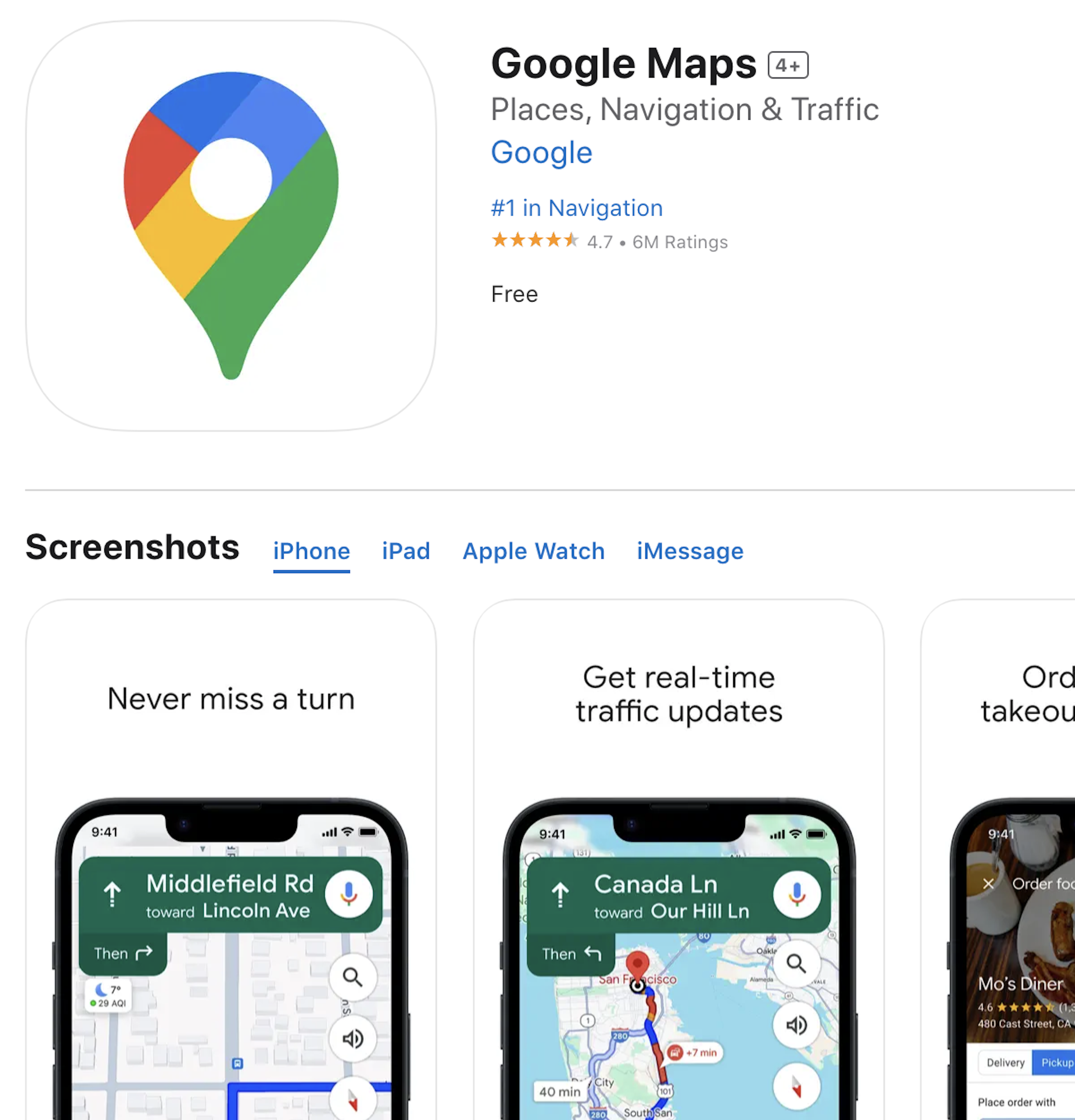 1. Download and open the Google Maps app on your phone