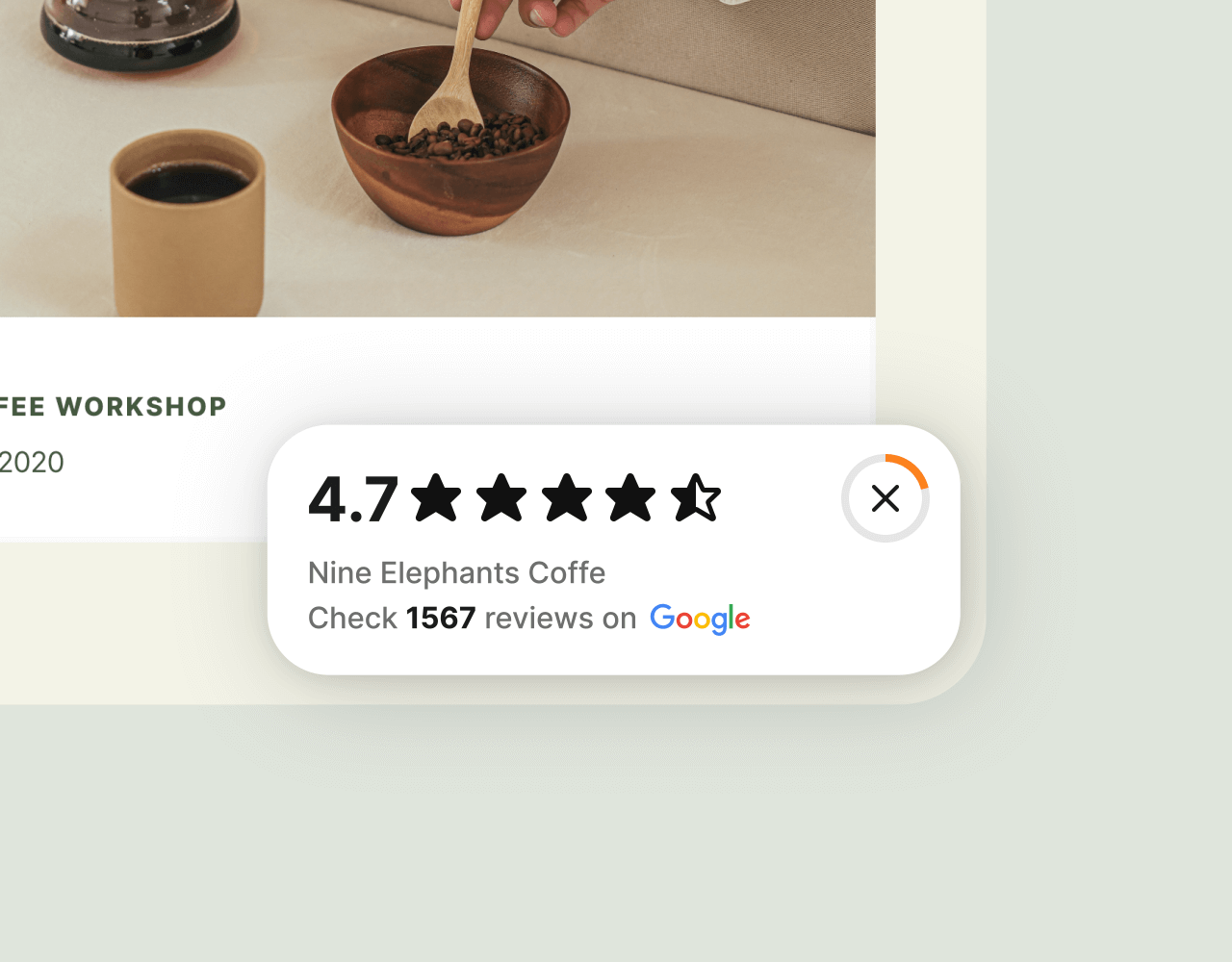 Showcase Your Online Reputation and Increase Sales With Our Free Google Reviews Widget