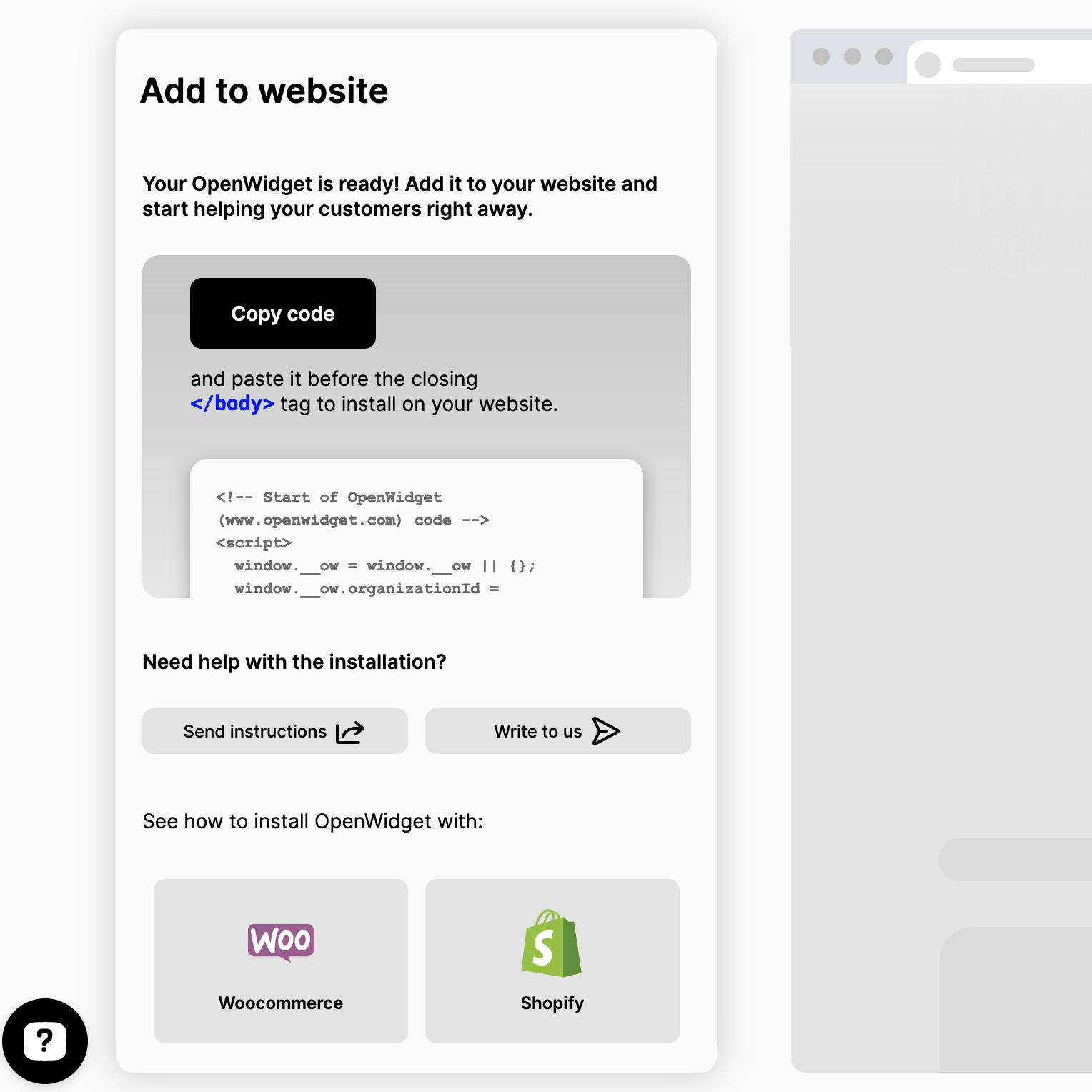 How to add a WhatsApp Chat Widget to your website?